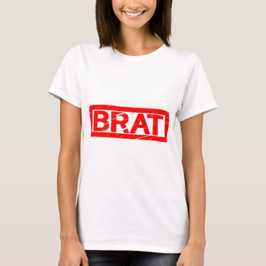 Brat-Briefmarke T-Shirt (Vorderseite)