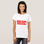 Brat-Briefmarke T-Shirt (Vorne ganz)