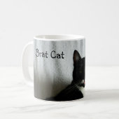 Brat Cat Tasse (Vorderseite Links)