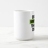 Brat Green Design – Don’t Know WTF They’re Doing Kaffeetasse (Mittel)