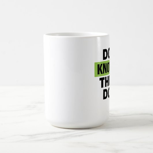 Brat Green Design – Don’t Know WTF They’re Doing Kaffeetasse (Mittel)