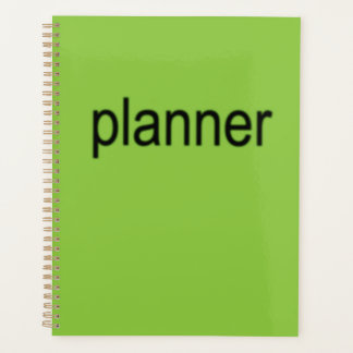 Brat Green Planner Planer