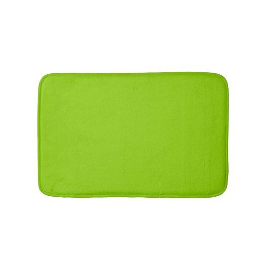 Brat Green Solid Color Badematte (Vorderseite)