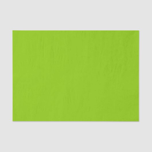 Brat Green Solid Color Seidenpapier (Vorderseite)