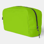 Brat Green Solid Color Waschbeutel (Rechte Ecke)
