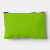 Brat Green Solid Color Zubehörtasche (Rückseite)
