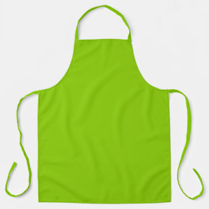 Brat Green Uni-Farbe Schürze