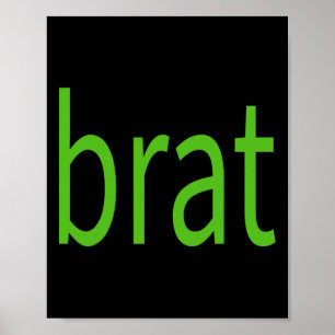 Brat Kamala Harris zum Präsidenten 2024 Kamala Ele Poster