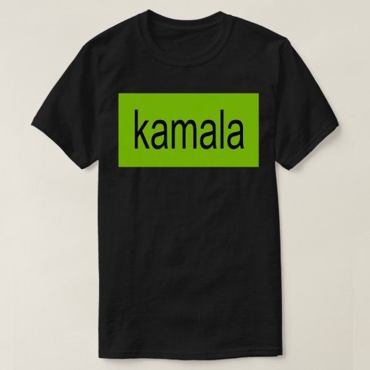 Brat Kamala Tasche T-Shirt (Design vorne)