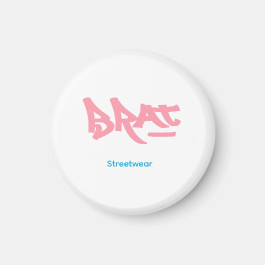 Brat logo magnet (Vorne)