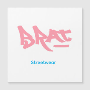 Brat logo magnetkarte