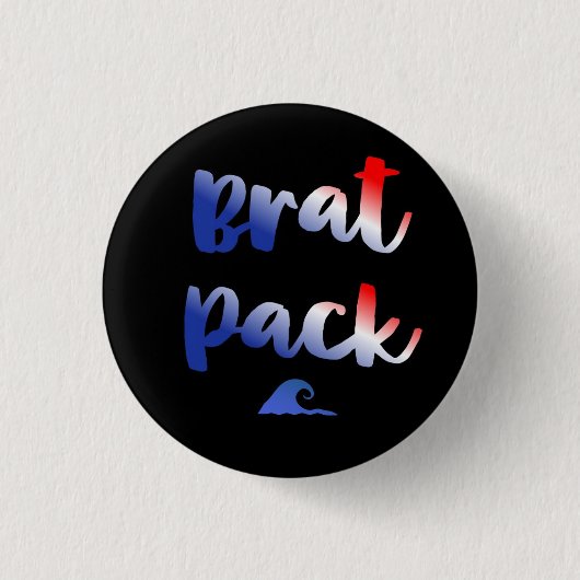 Brat Pack Button (Vorderseite)