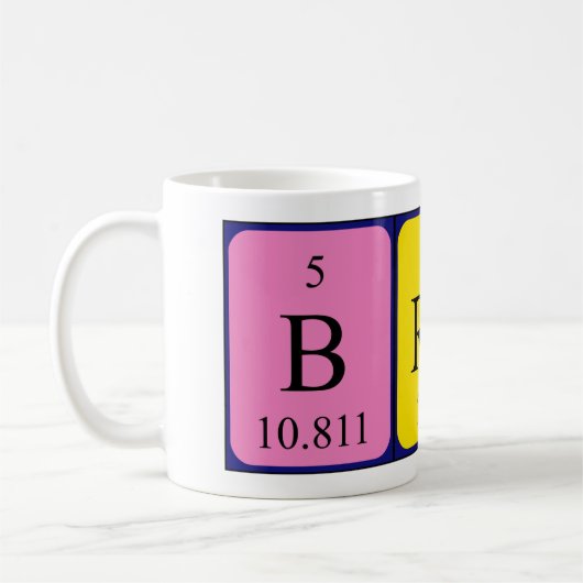 Brat Periodenname Tasse (Links)