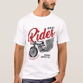 Brat Ride Custom Motorräder T - Shirt