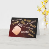 Brateibisch - Sommer-Lager-Spaß! Karte (Gelbe Blume)