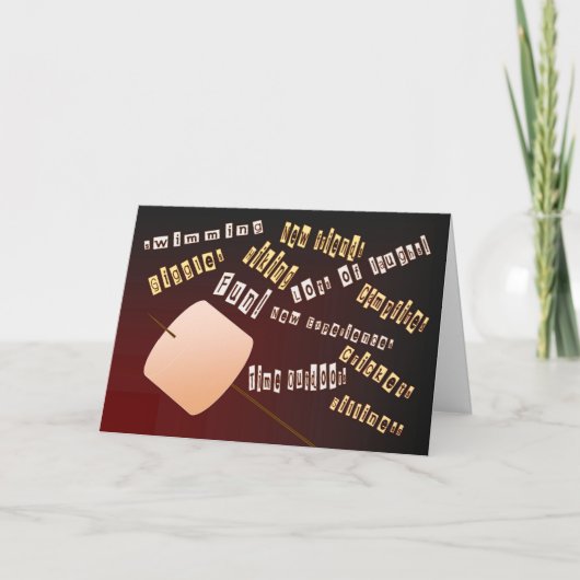 Brateibisch - Sommer-Lager-Spaß! Karte (Vorderseite)