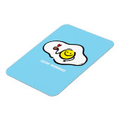 Brateier am guten Morgen Magnet (Linke Seite)