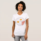 Brateier und Bacon Breakfast Frauen T - Shirt (Vorne ganz)