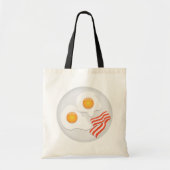 Brateier und Bacon Frühstück Tote Tasche (Vorne)