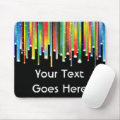 Bratenfett-Linien der Farbe Mousepad (Mit Mouse)