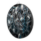 Bratenfett-Schädel Dartscheibe (Vorderseite rechts)