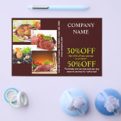 Brathahn, privater Koch, Catering Flyer (Einzeln)