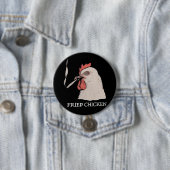 Brathähnchen-Knopf Button (Beispiel)
