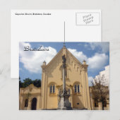Bratilava Kapuzinerkirche Postkarte (Vorne/Hinten)