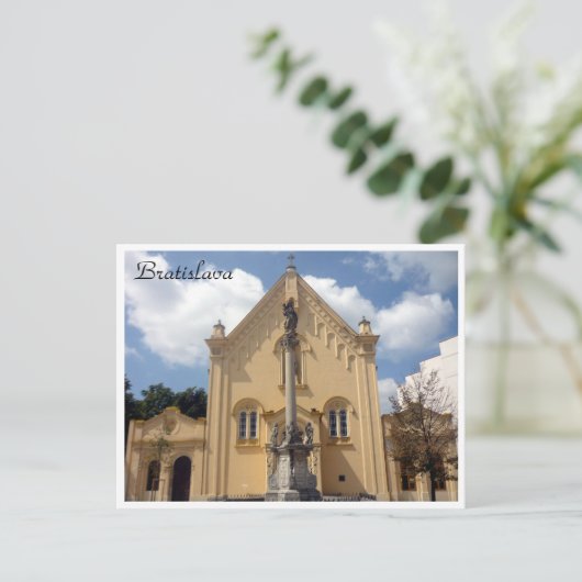 Bratilava-Kapuzingrenze Postkarte (Stehend Vorderseite)