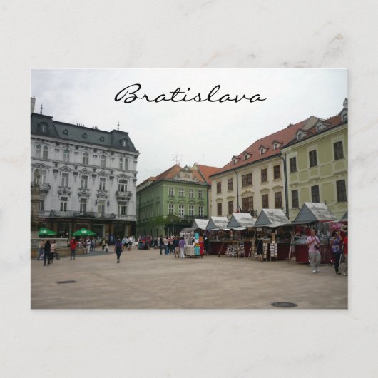Bratilava Postkarte (Vorderseite)
