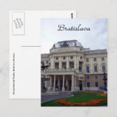 Bratilava-Theater Postkarte (Vorne/Hinten)