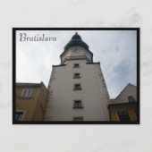 Bratilava-Uhrturm Postkarte (Vorderseite)