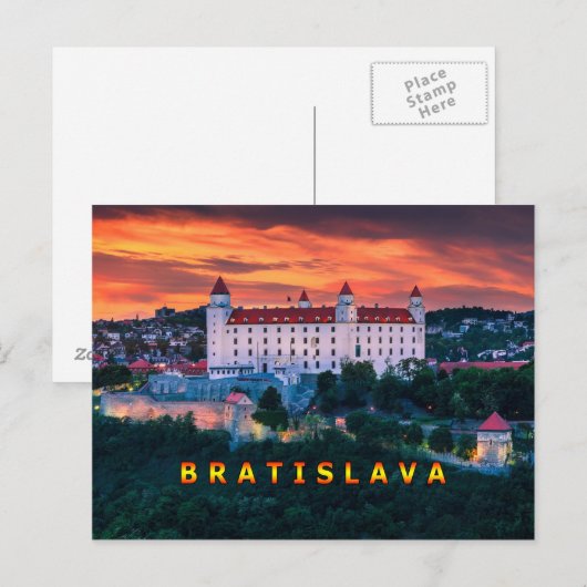 Bratislava 001D Postkarte (Vorne/Hinten)