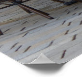 Bratislava Altstadt Straße Szene mit Direktion Poster (Ecke)