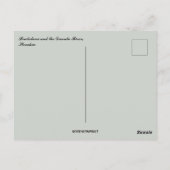 Bratislava and the Danube River in Slovakia Postkarte (Rückseite)