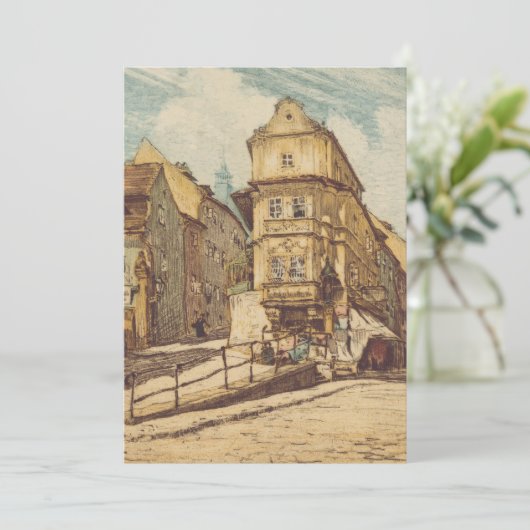 Bratislava by Richard Lux Einladung (Stehend Vorderseite)