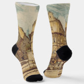Bratislava by Richard Lux Socken (Gewinkelt)