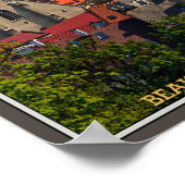 Bratislava Cityscape Poster (Ecke)