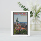Bratislava Cityscape Postkarte (Stehend Vorderseite)