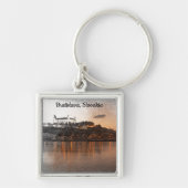 BRATISLAVA, FLUSS SLOWAKEI DANUBE SCHLÜSSELANHÄNGER (Vorne)