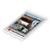 Bratislava - I Liebe - Slowakei - Magnet (Linke Seite)