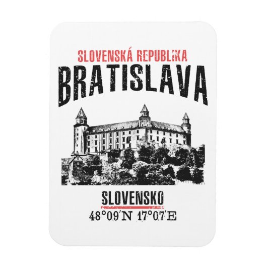 Bratislava Magnet (Vertikal)