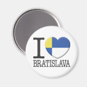 Bratislava Magnet (Vorderseite/Rückseite)