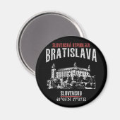 Bratislava Magnet (Vorderseite/Rückseite)