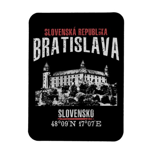 Bratislava Magnet (Vertikal)