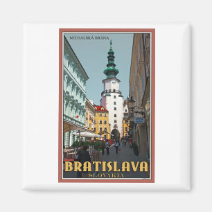 Bratislava- - Michael-Turm Magnet