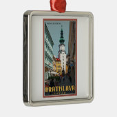 Bratislava- - Michael-Turm Ornament Aus Metall (Rechts)
