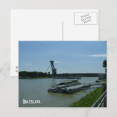 Bratislava Postkarte (Vorne/Hinten)