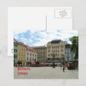 Bratislava Postkarte (Vorne/Hinten)