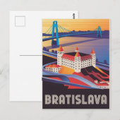 Bratislava Postkarte (Vorne/Hinten)